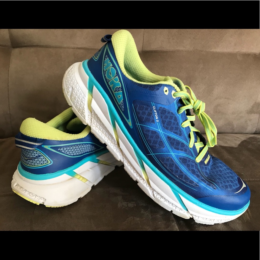 Women’s HOKA ONE Clifton 2 Running Shoes Size 9.5